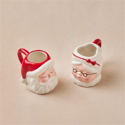 Karaca New Year 27 Santa Couple Double Kahve Fincanı 2 Kişilik 150 ml