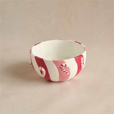 Karaca New Year Candy Twist Pink Kase 13 cm