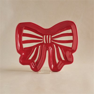 Karaca New Year Ribbon Sunum Tabağı 25 cm
