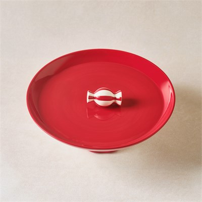 Karaca New Year Yılbaşı Candy Twist Kek Standı 25,4 cm
