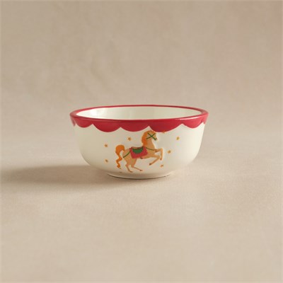 Karaca New Year Yılbaşı Carousel Çerezlik Horse 10 cm