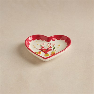 Karaca New Year Yılbaşı Carousel Tatlı Tabağı 12 cm