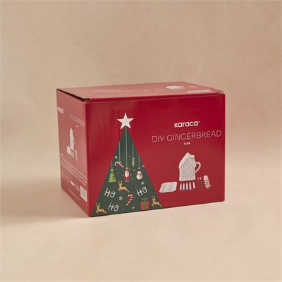 Karaca New Year Yılbaşı Diy Ginger Bread House Kupa 550 ml