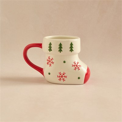 Karaca New Year Yılbaşı Snowy Pines Kupa 420 ml