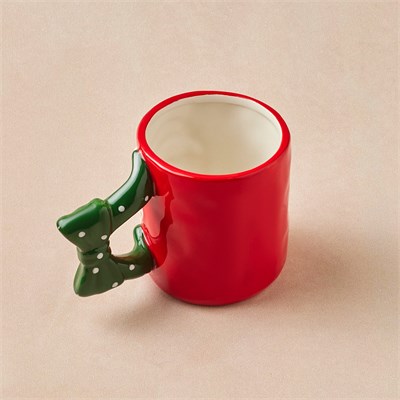 Karaca New Year Yılbaşı Snowy Santa  Kupa 430 ml