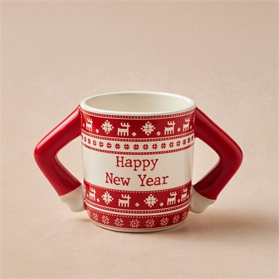 Karaca New Year Yılbaşı Sweater Kupa 420 ml