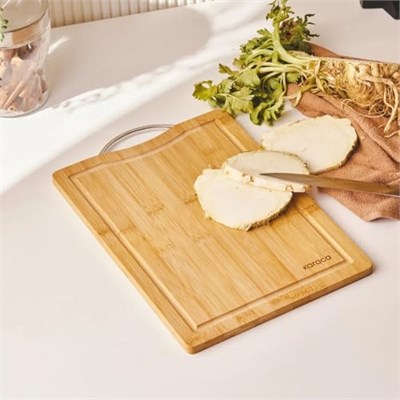 Karaca Owen Rectangle Large Bambu Kesme Tahtası - Seçenekler: Pack of 3, 15U x 15G cm, 27U x 39G cm