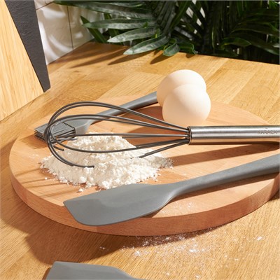 Karaca Pastry 4 Parça Pasta Hazırlık Seti Gri