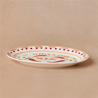 Karaca Pepper Club Kayık Tabak 20 cm