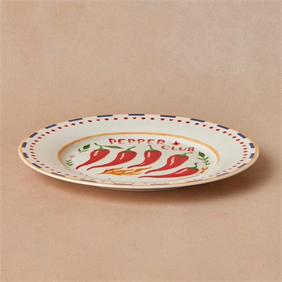 Karaca Pepper Club Pasta Tabağı 19 cm Mavi