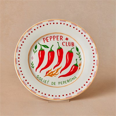 Karaca Pepper Club Pasta Tabağı Peperone 19 cm