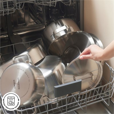 Karaca Powersteel 316+ 3Ply Onyx İndüksiyon Tabanlı Çelik 8 Parça Tencere Seti