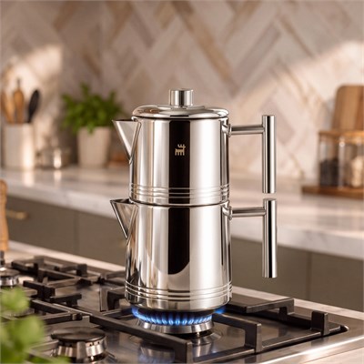 Karaca Powersteel 316+ Imperium Midi Çaydanlık Takımı 1,1L & 1,6L