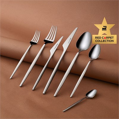 Karaca Red Carpet Collection 316+ Moongate Platin 12 Kişilik 84 Parça Çatal Kaşık Bıçak Takımı
