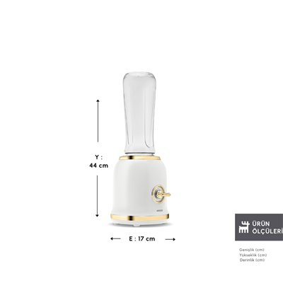 Karaca Retro Personal Kişisel Smoothie Blender