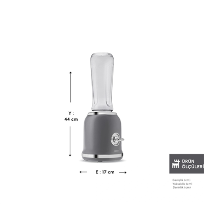 Karaca Retro Personal Kişisel Smoothie Blender