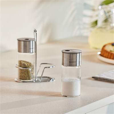 Karaca Ripple Tuzluk ve Biberlik Inox