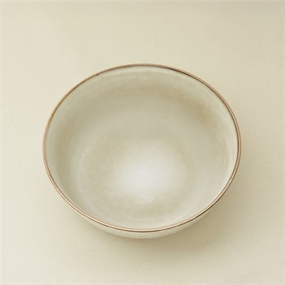Karaca Rixton Bej Reaktif Salata Kasesi 22 cm