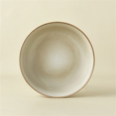 Karaca Rixton Bej Reaktif Salata Kasesi 22 cm