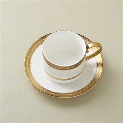 Karaca Royal Bone Charlotte 2 Kişilik Çay Fincan Takımı