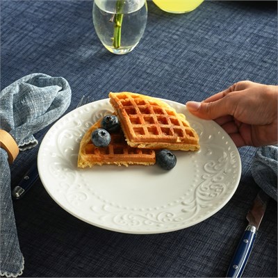 Karaca Safir 6 Parça Porselen Pasta Takımı 21 cm