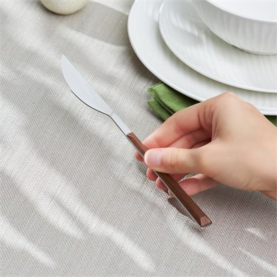 Karaca Salzburg Ahşap Tekli Yemek Bıçağı 22 cm