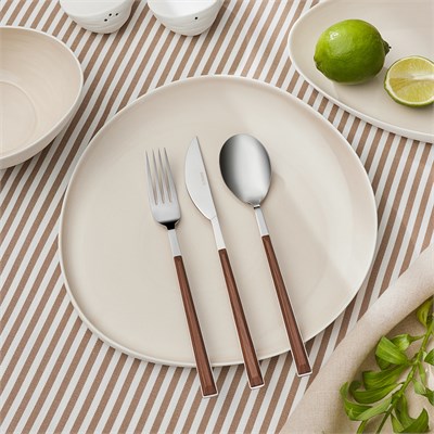 Karaca Salzburg Ahşap Tekli Yemek Kaşığı 20 cm