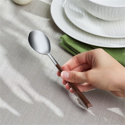 Karaca Salzburg Ahşap Tekli Yemek Kaşığı 20 cm