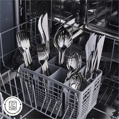 Karaca Seashell 316+ 12 Kişilik 84 Parça Çatal Kaşık Bıçak Takımı Platin