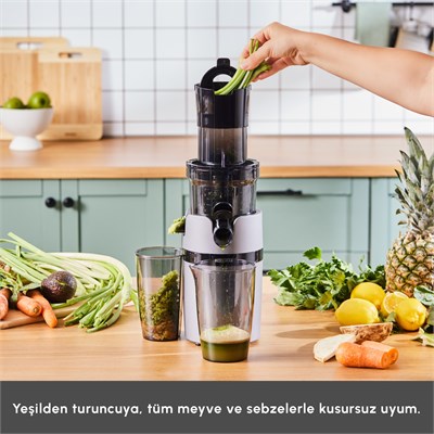 Karaca Slow Juicer Yavaş Sıkım Katı Meyve Sıkacağı