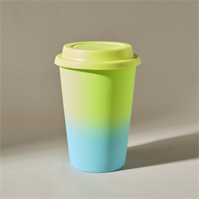 Karaca Soft Touch Travel Kupa 300 ml Sarı