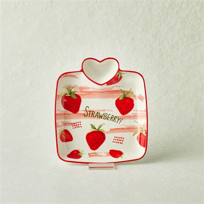 Karaca Strawberry Kalpli Sunumluk 19 cm