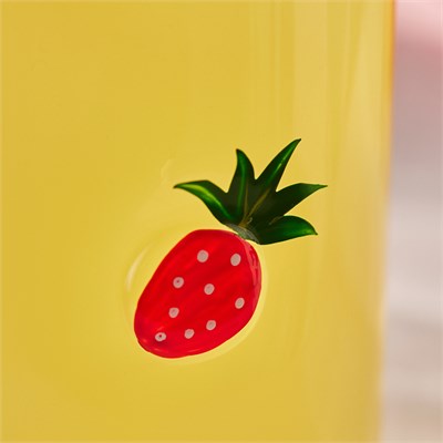 Karaca Strawberry Meşrubat Bardağı 420 ml Kırmızı