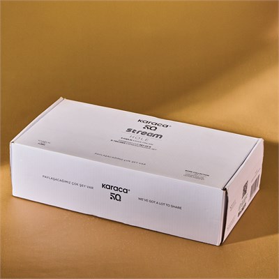 Karaca Streamline Hole 6 Kişilik Kahve Fincan Takımı 80 ml