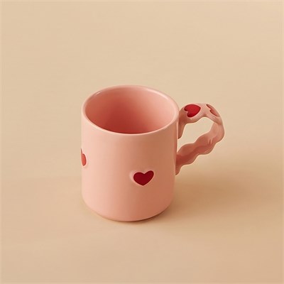 Karaca Sweetheart Kupa Pembe 480 ml