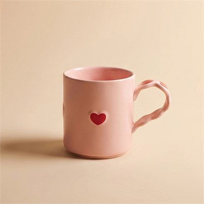 Karaca Sweetheart Kupa Pembe 480 ml