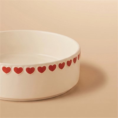 Karaca Sweetheart Salata Kasesi Beyaz 23 cm