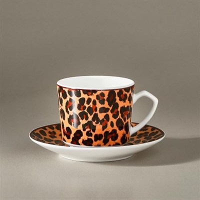 Karaca Tiger 2 Kişilik Kahve Fincan Takımı 80 ml