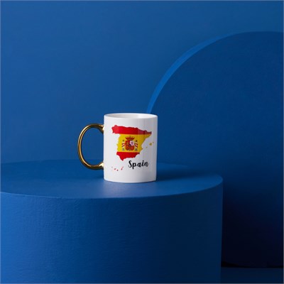 Karaca Ülkeler Ve Bayraklar İspanya Kupa 350 Ml