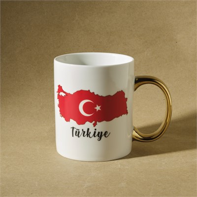 Karaca Ülkeler Ve Bayraklar Türkiye Kupa 350 Ml