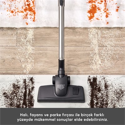 Karaca Vantuz ForceX Elektrikli Süpürge Black