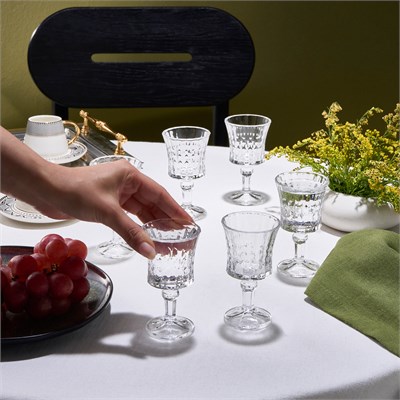 Karaca Venice 6lı Kahve Yanı Bardak Seti 60 ml