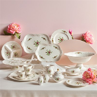 Karaca Vintage Rose Ayaklı Kek Standı 30 cm