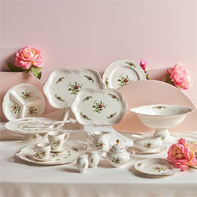 Karaca Vintage Rose Salata Kasesi 23 cm