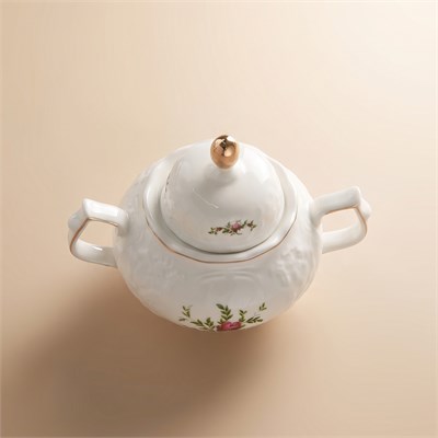 Karaca Vintage Rose Şekerlik 12 cm