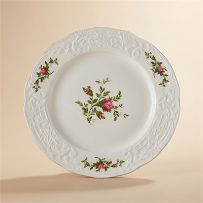 Karaca Vintage Rose Servis Tabağı 26 cm