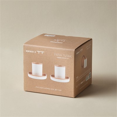 Karaca x Fatih Tutak 2 Kişilik Espresso Seti 90 ml