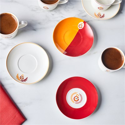 Karaca x Galatasaray Lisanslı 6 Kişilik Kahve Fincan Takımı 80 ml