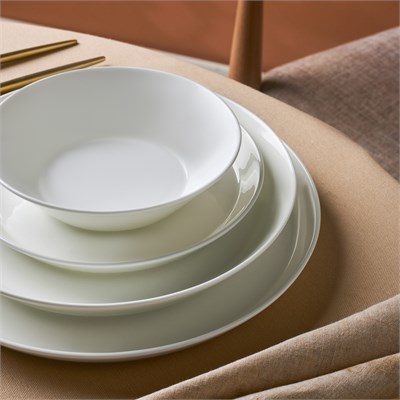 Karaca x Hussein Chalayan Fine Pearl 6 Parça Tek Kişilik Yemek Takımı