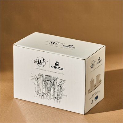 Karaca X İst Collection Sütun Lokumluklu Kahve Fincanı 70 ml
